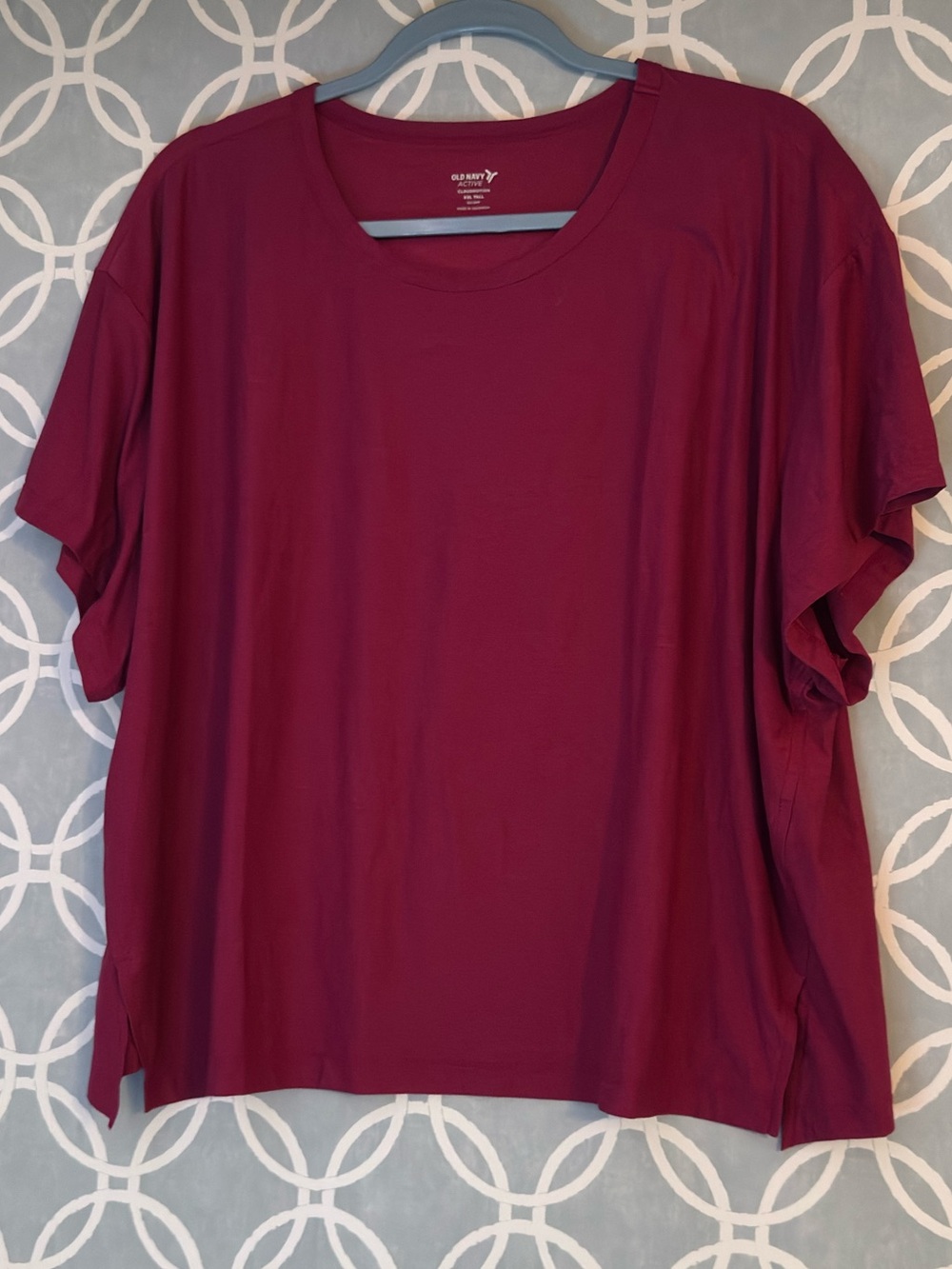 Pink shirt old navy tall